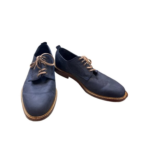 Cole Haan Grand 0s men’s blue leather dress up shoes size 12M SKU 2952 - Picture 2 of 10